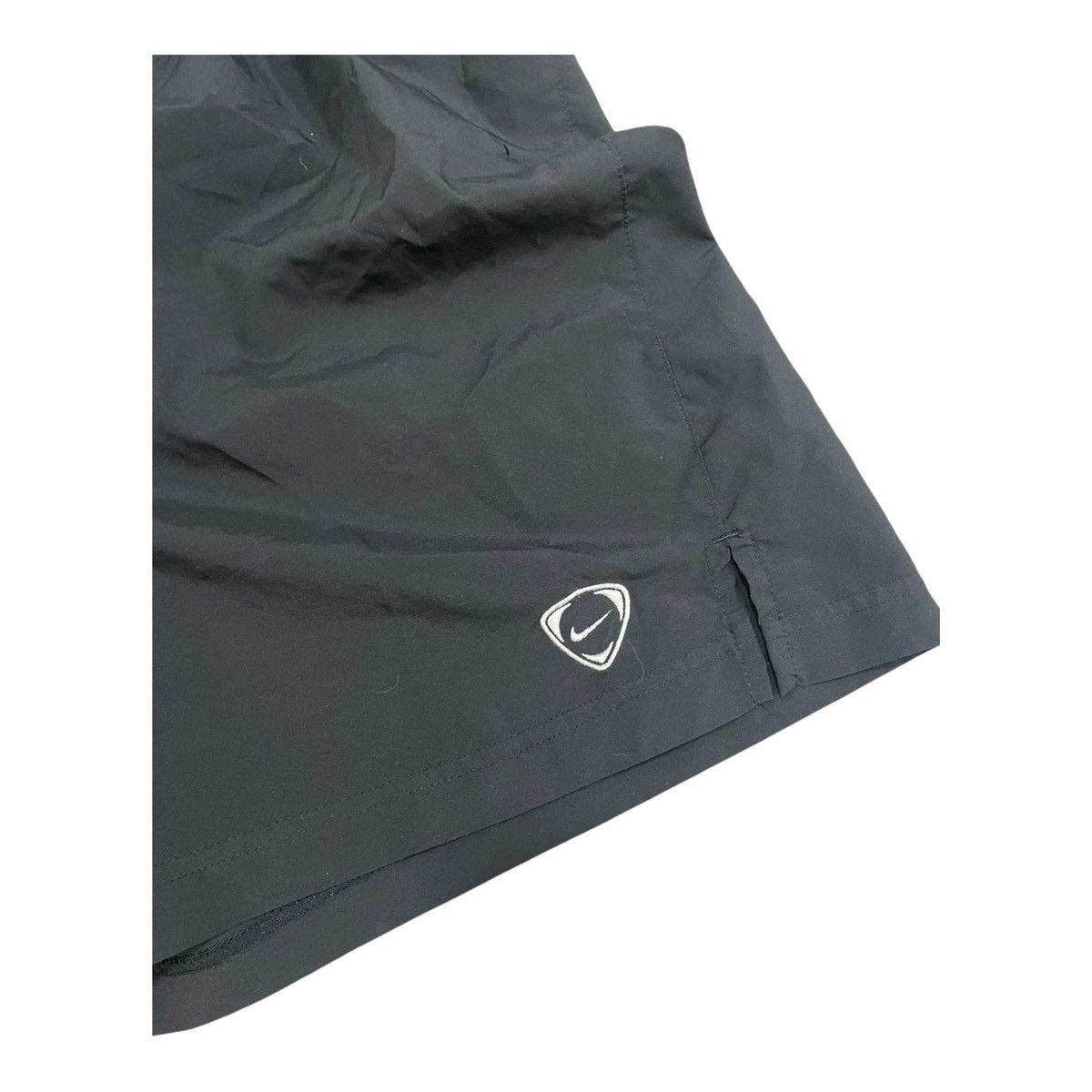 Nike × Vintage Vintage Nike Shorts Swoosh Size M Black Size US 32 / EU 48 - 3 Thumbnail
