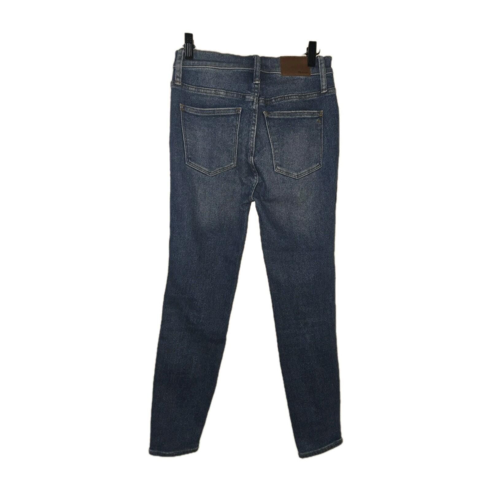 Madewell MADEWELL 10" High-Rise Skinny Crop Jeans in Sheffield 26 Size 26" / US 2 / IT 38 - 2 Thumbnail