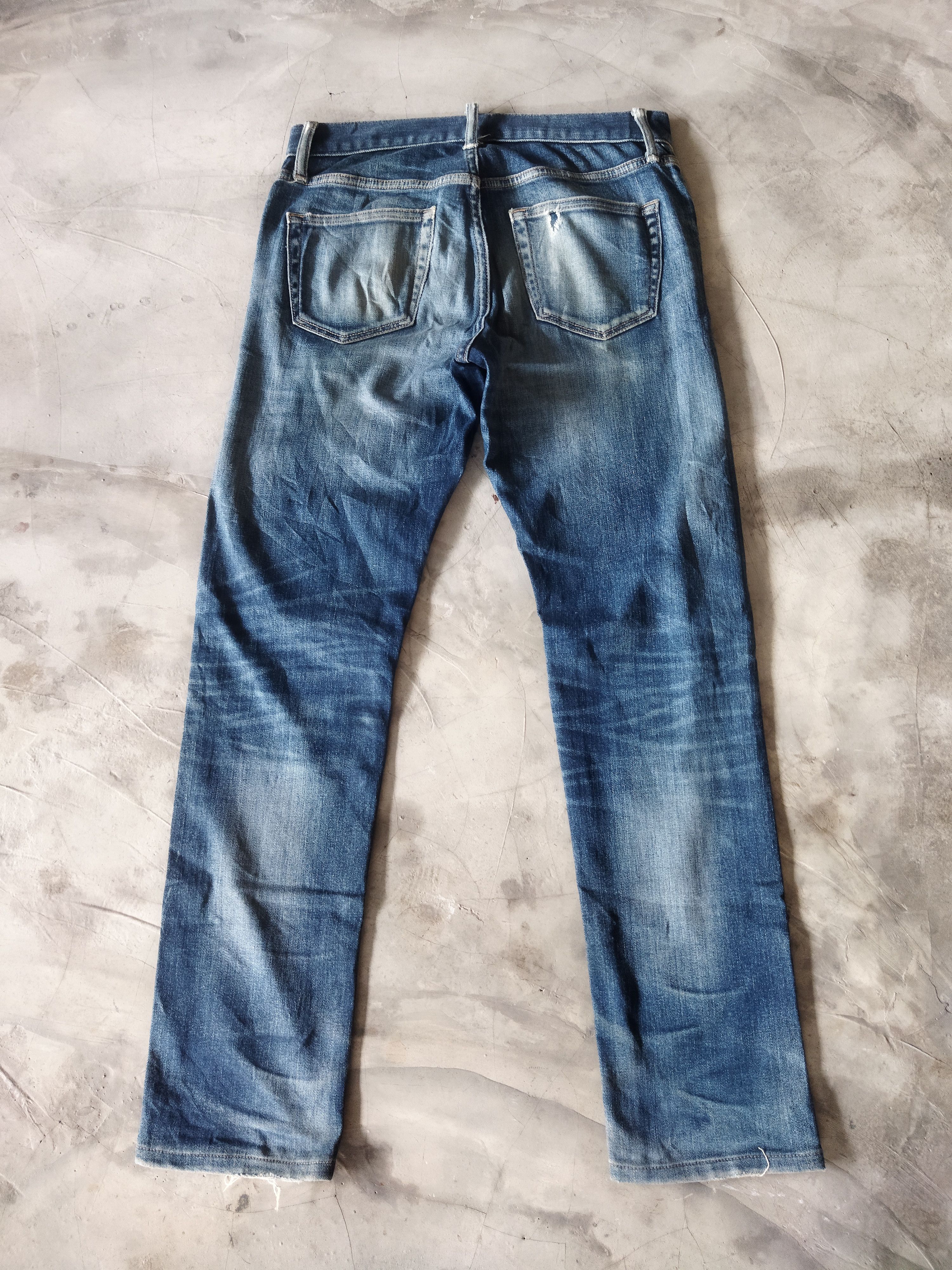 Japanese Brand VINTAGE JAPANESE BRAND DISTRESSED FADED BLUE JEANS PANTS Size US 30 / EU 46 - 7 Thumbnail