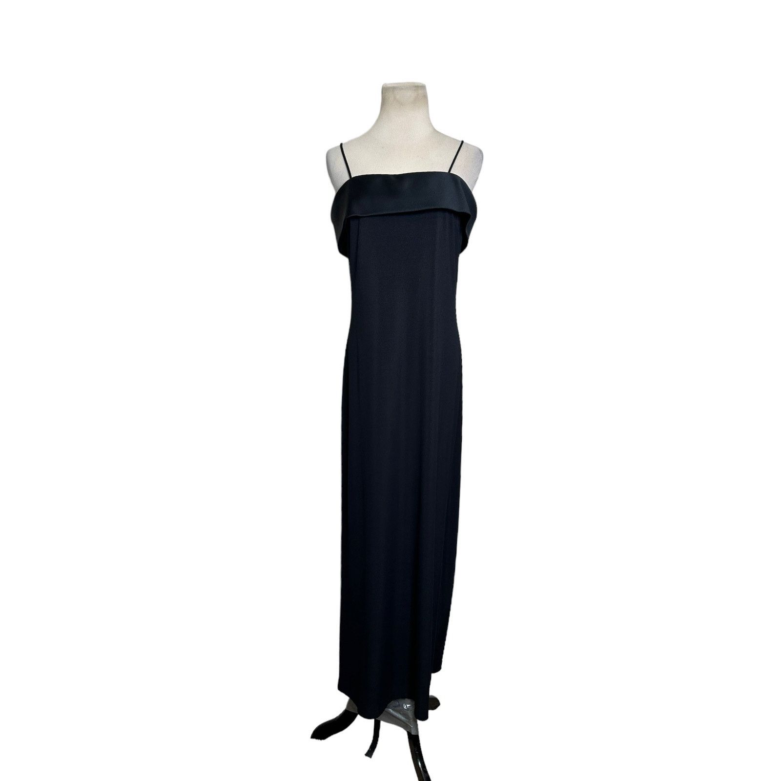 Alex Evenings Alex Evening lay collar long cocktail sheath dress size 10 Size L / US 10 / IT 46 - 10 Thumbnail