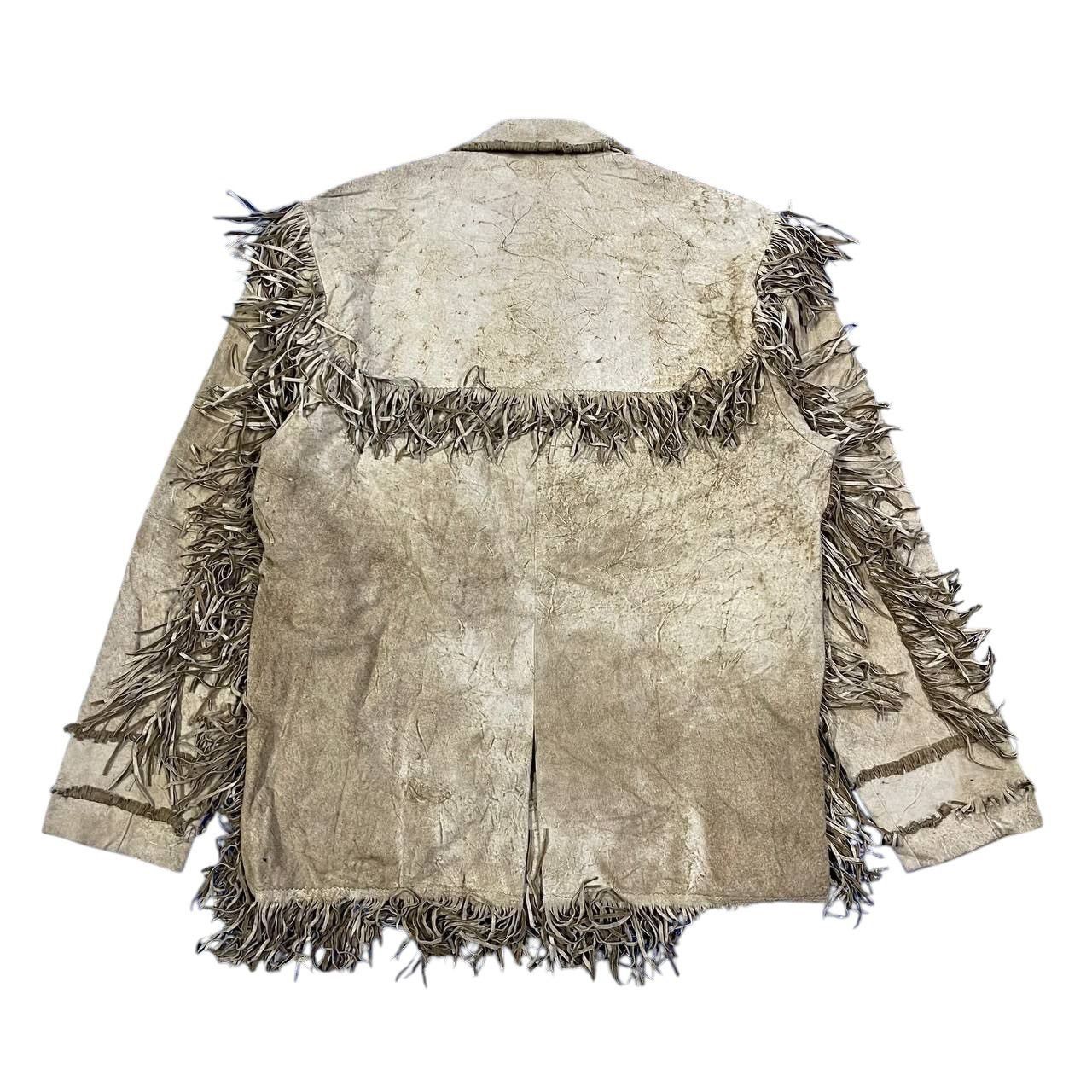 Scully Leather Vintage Scully Genuine Leather Fringer Cowboy Jacket Size US M / EU 48-50 / 2 - 12 Thumbnail