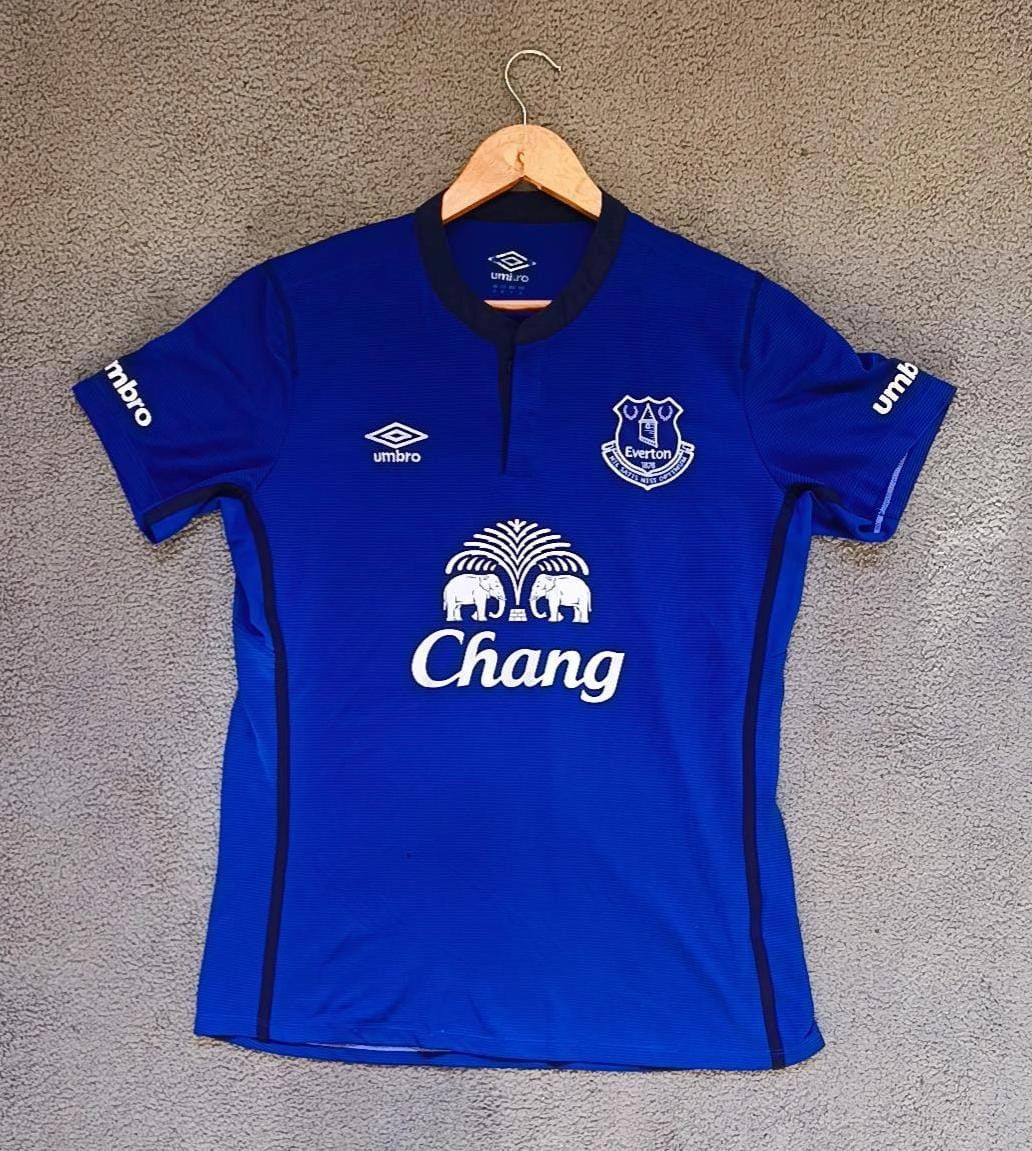 Umbro Everton 2014-2015 Home Jersey Vintage Premier League Shirt M Size US M / EU 48-50 / 2 - 1 Thumbnail