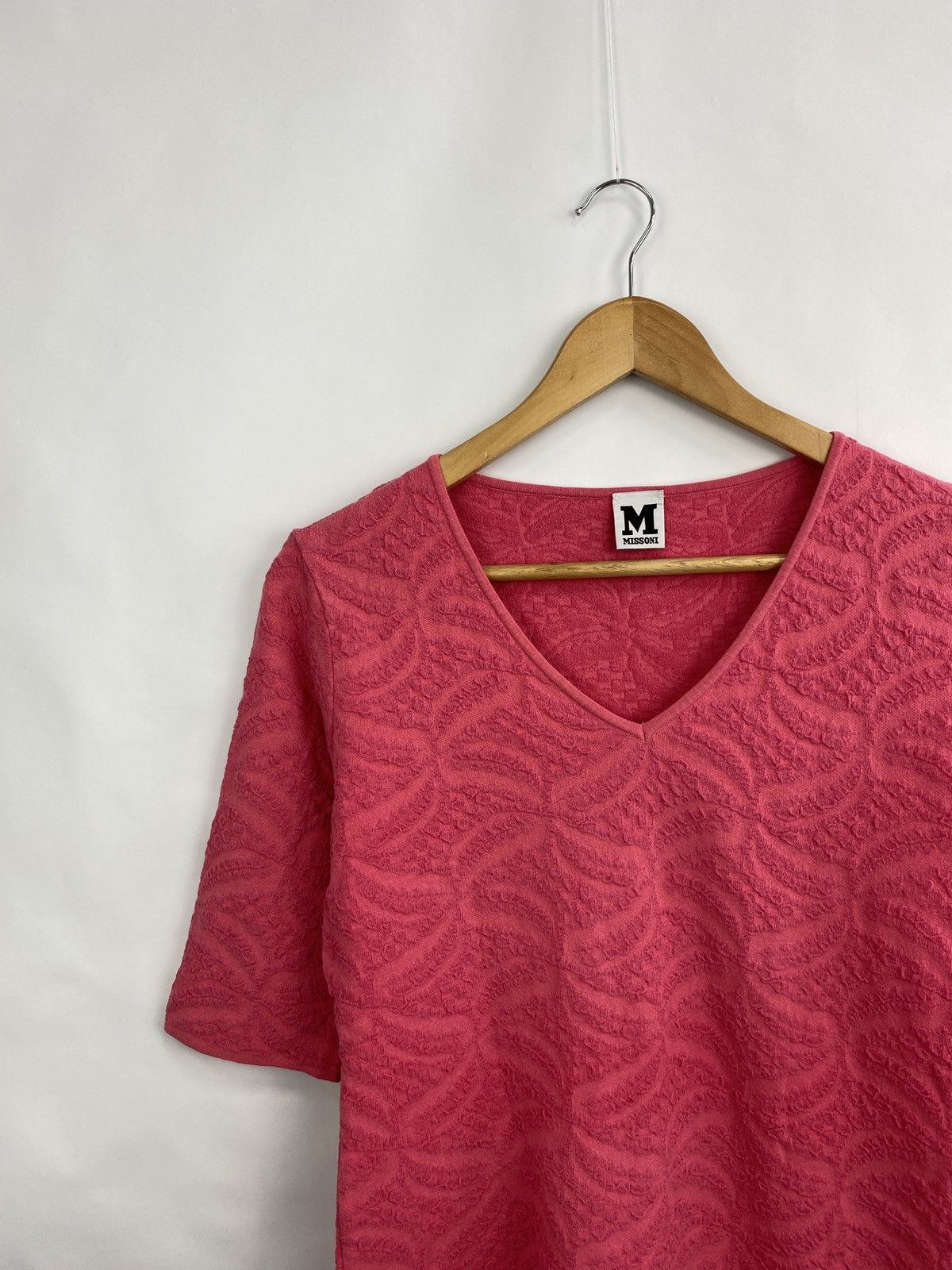 Missoni Vintage 90s Missoni blouse top rare retro Y2K hype Size S / US 4 / IT 40 - 2 Thumbnail