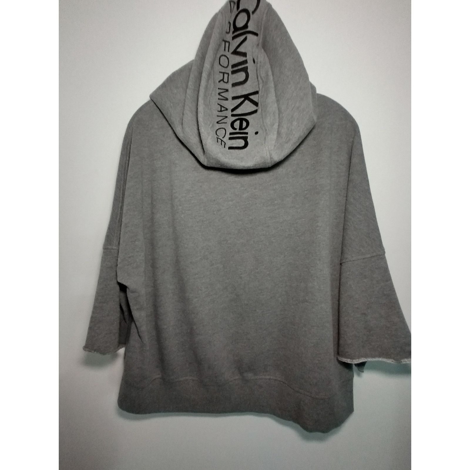 Calvin Klein Calvin Klein Womens Performance Hoodie Sweatshirt Gray Sz XL Size XL / US 12-14 / IT 48-50 - 8 Thumbnail