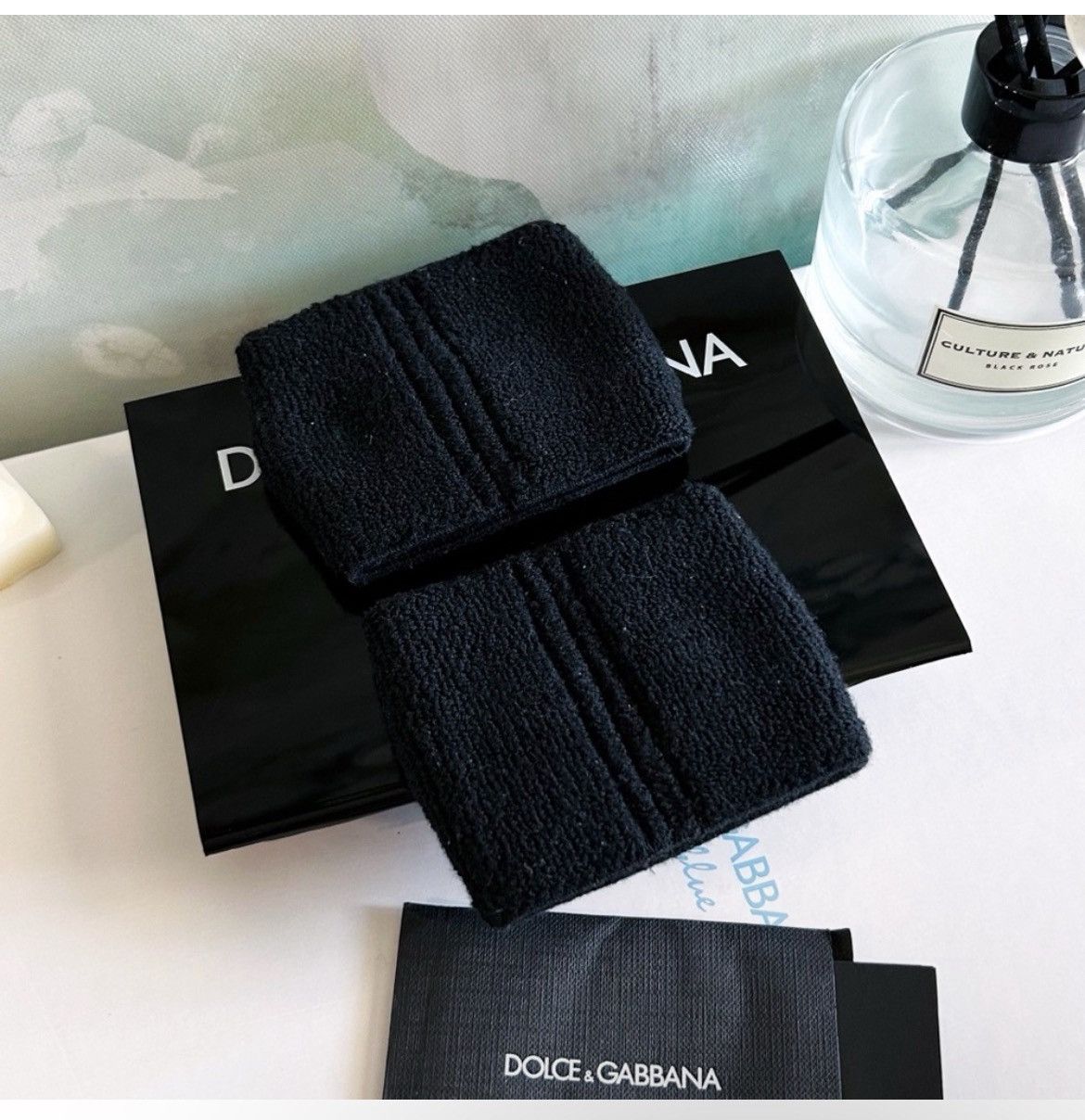 Dolce & Gabbana Authentic Dolce & Gabbana RARE Wrist / Gym / Sweat Bands Size ONE SIZE - 5 Thumbnail