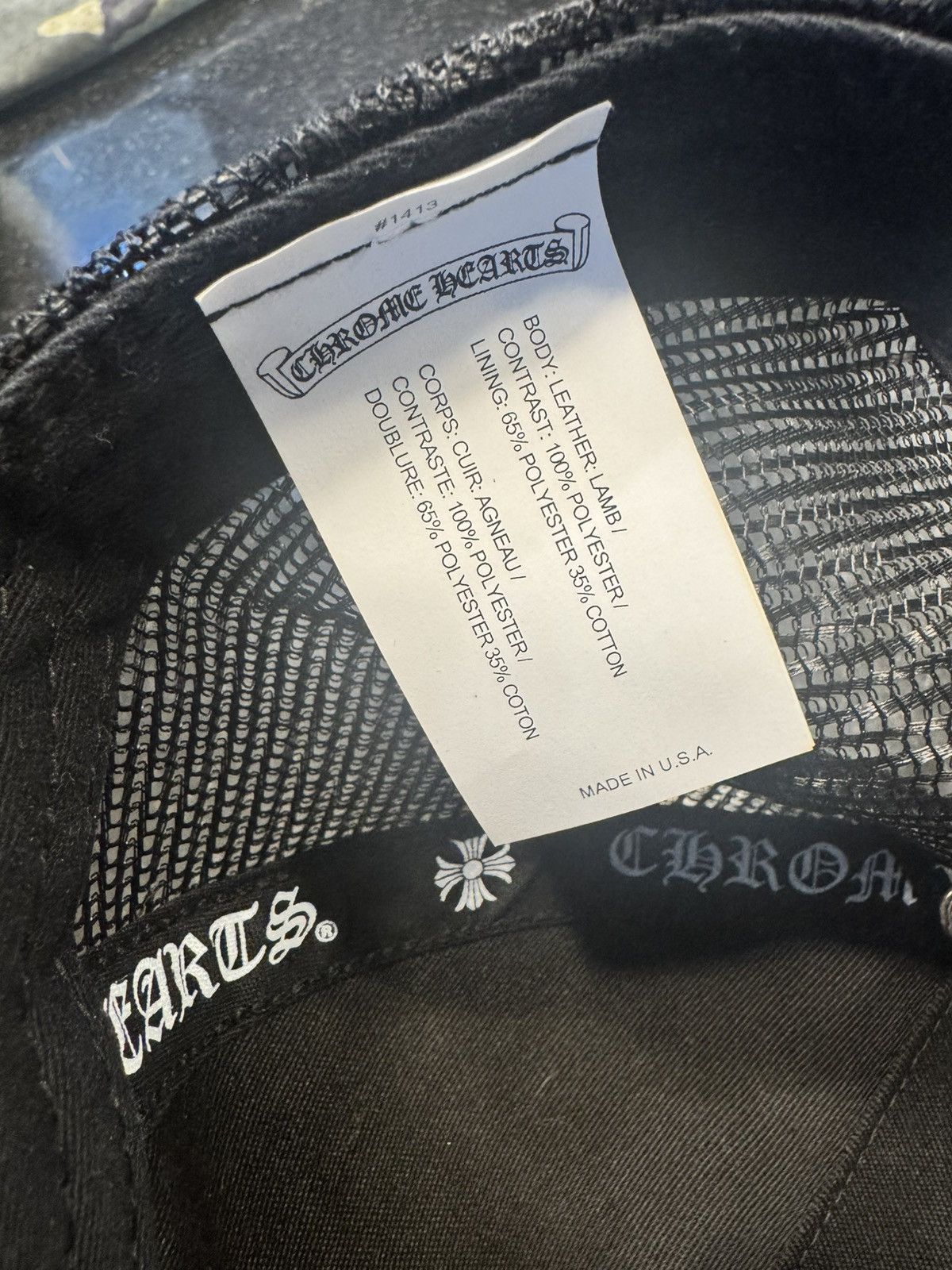 Chrome Hearts HELLA PATCHES TRUCKER Size ONE SIZE - 4 Thumbnail