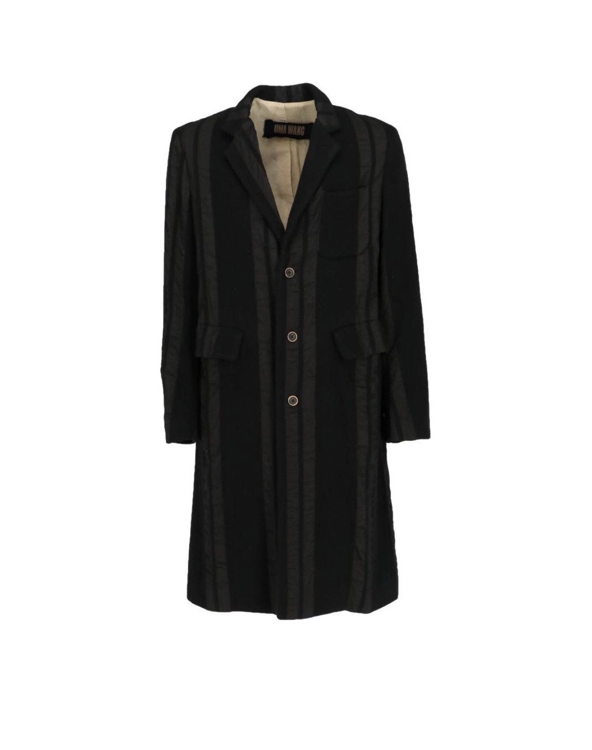 Uma Wang long stripped coat