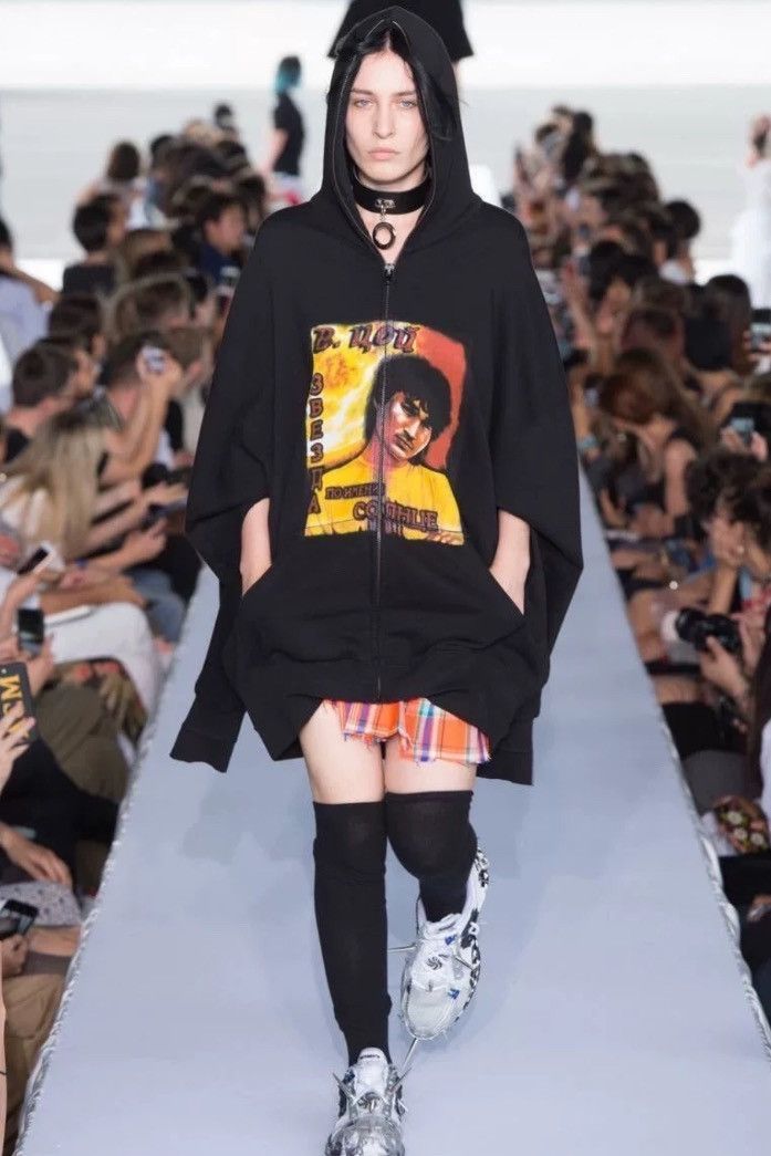 Vetements Vetements 19ss Viktor Tsoi Zipper Hoodie 2410