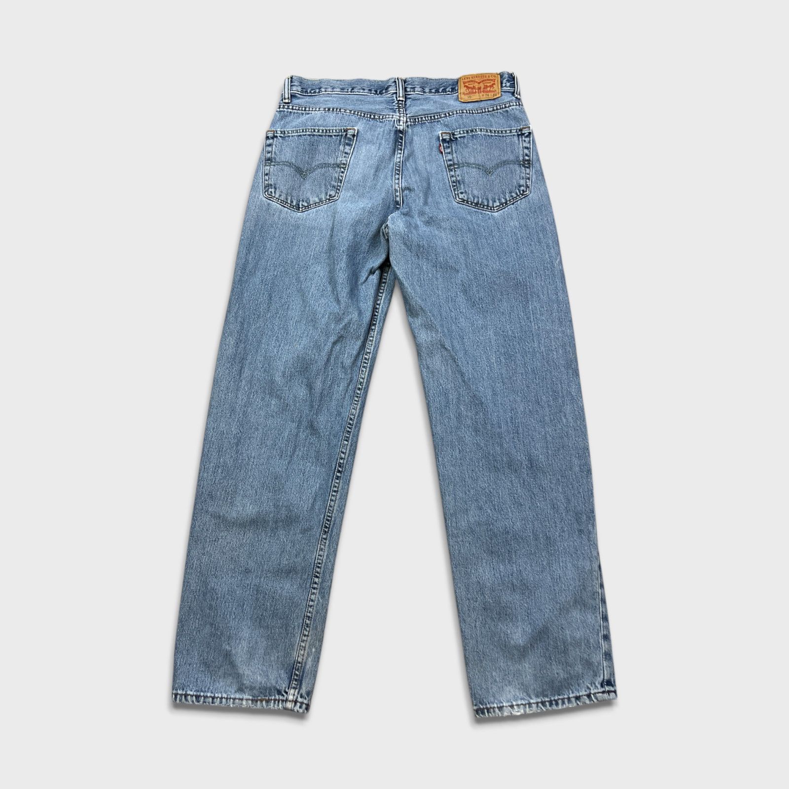 Levi's × Vintage Levi's 550 Jeans 36x34 Relaxed Fit Baggy Distressed Denim Size US 36 / EU 52 - 6 Thumbnail
