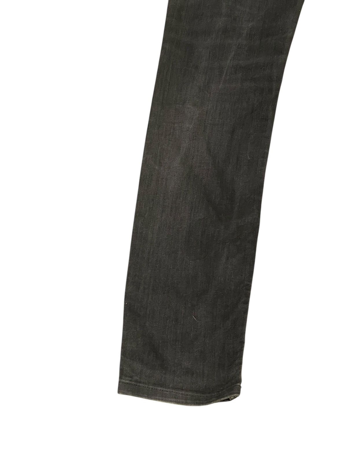 Neil Barrett Skinny Jeans Neil Barrett Italy Stretch Faded Black 1🟦0 Size US 32 / EU 48 - 10 Thumbnail