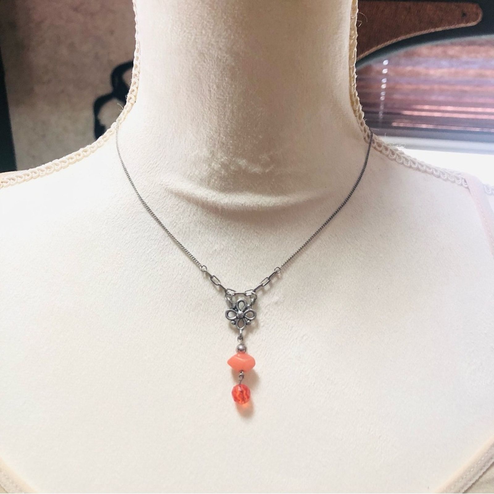Other Wallflower stone drop pendant on chain necklace Size ONE SIZE - 4 Thumbnail