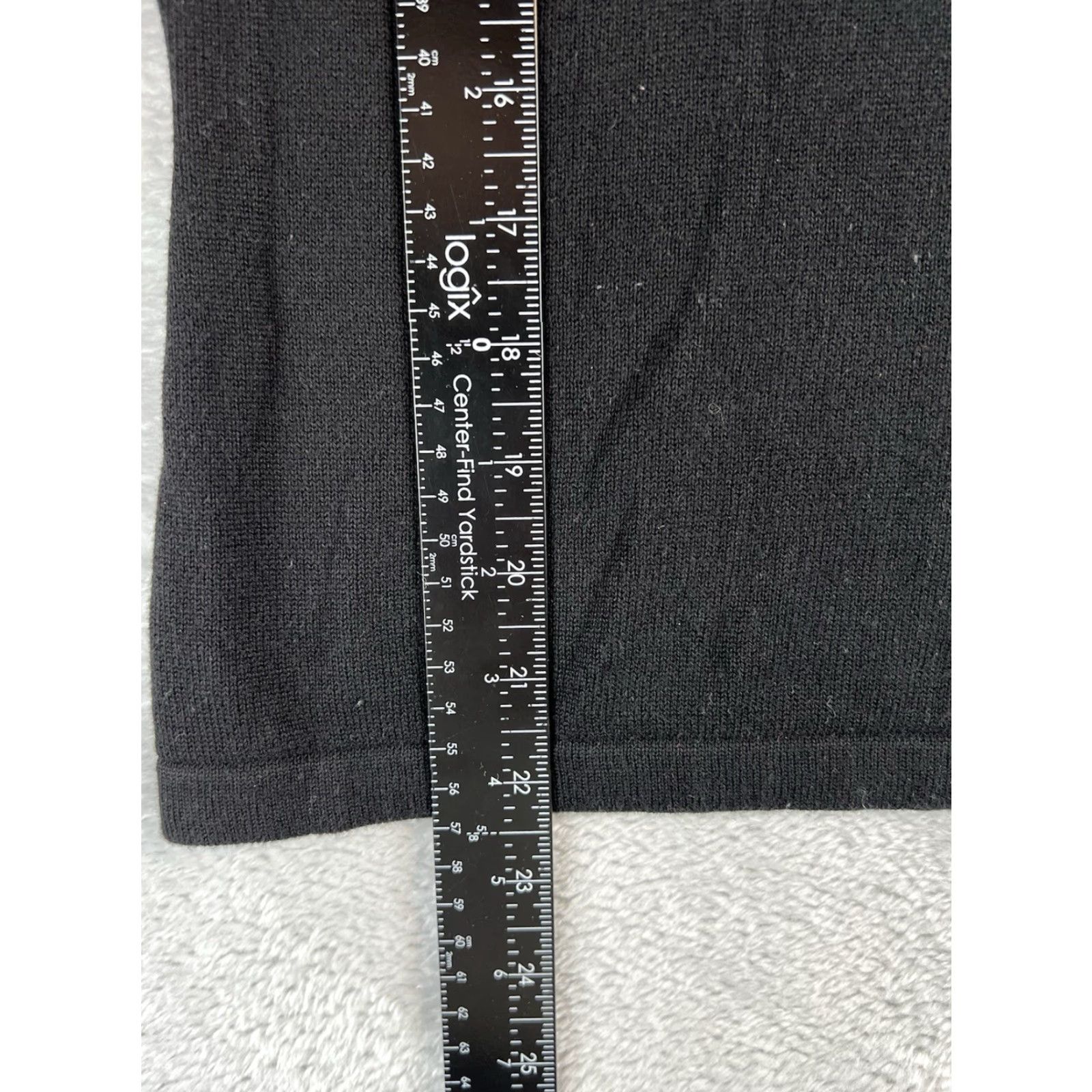 Vintage VINTAGE Black Sweater Womens Medium Striped Crew Neck Pullover Lightweight Preppy 60s-90s Style Easy Care Dry Clean Only Size M / US 6-8 / IT 42-44 - 7 Thumbnail