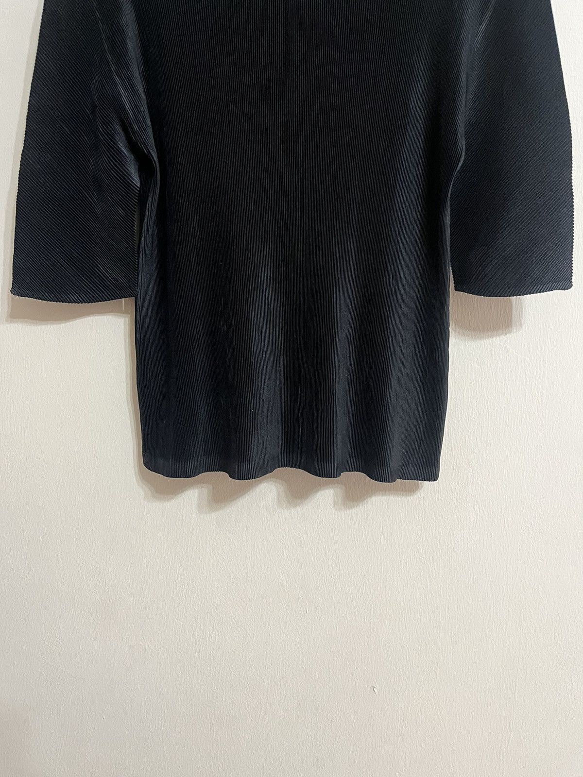 Homme Plisse Issey Miyake × Pleats Please Issey Miyake A rare vintage Pleats Please Turtle Neck Shirt Size M / US 6-8 / IT 42-44 - 7 Thumbnail