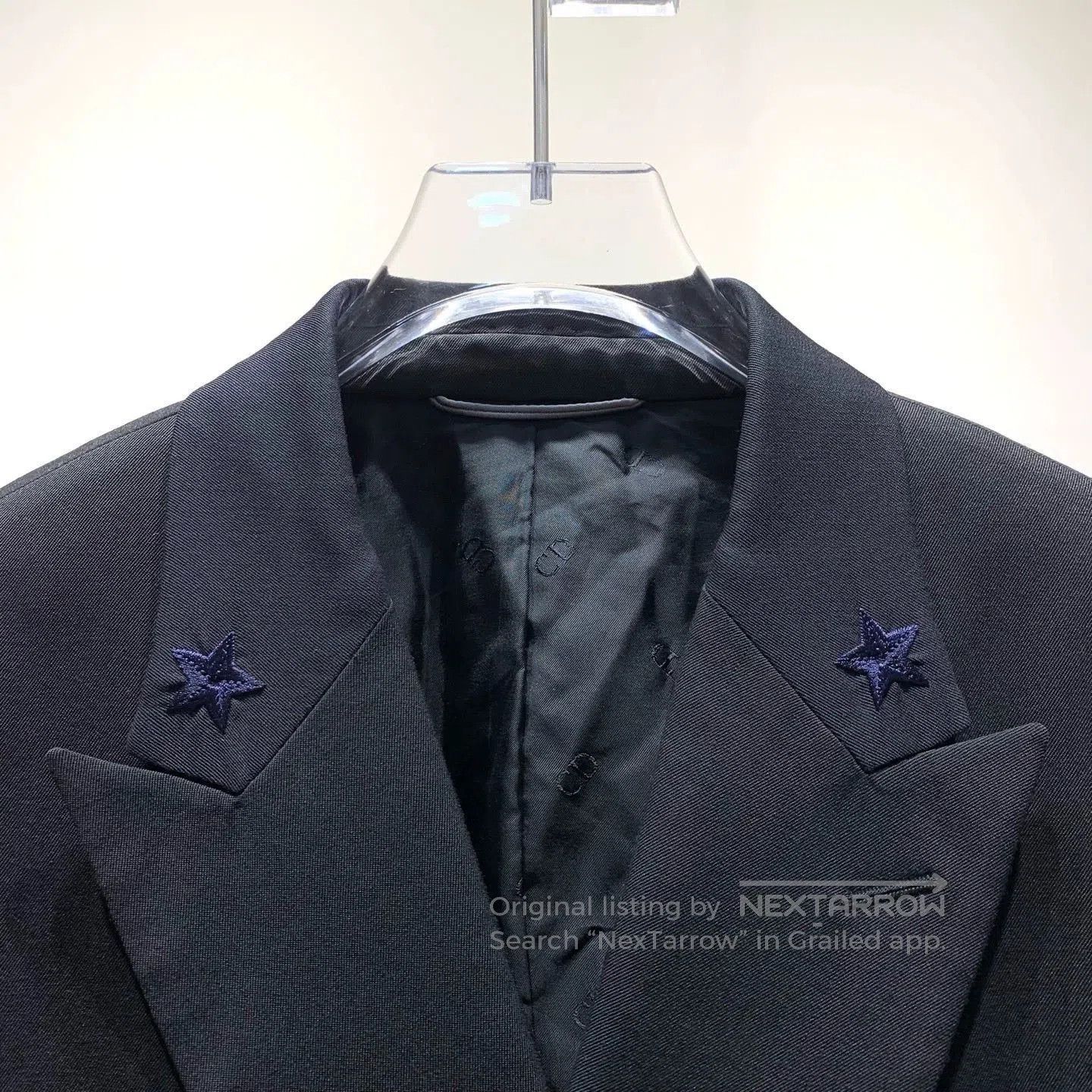 Dior dior embroidered double-breasted suit jacket. Size US L / EU 52-54 / 3 - 5 Thumbnail