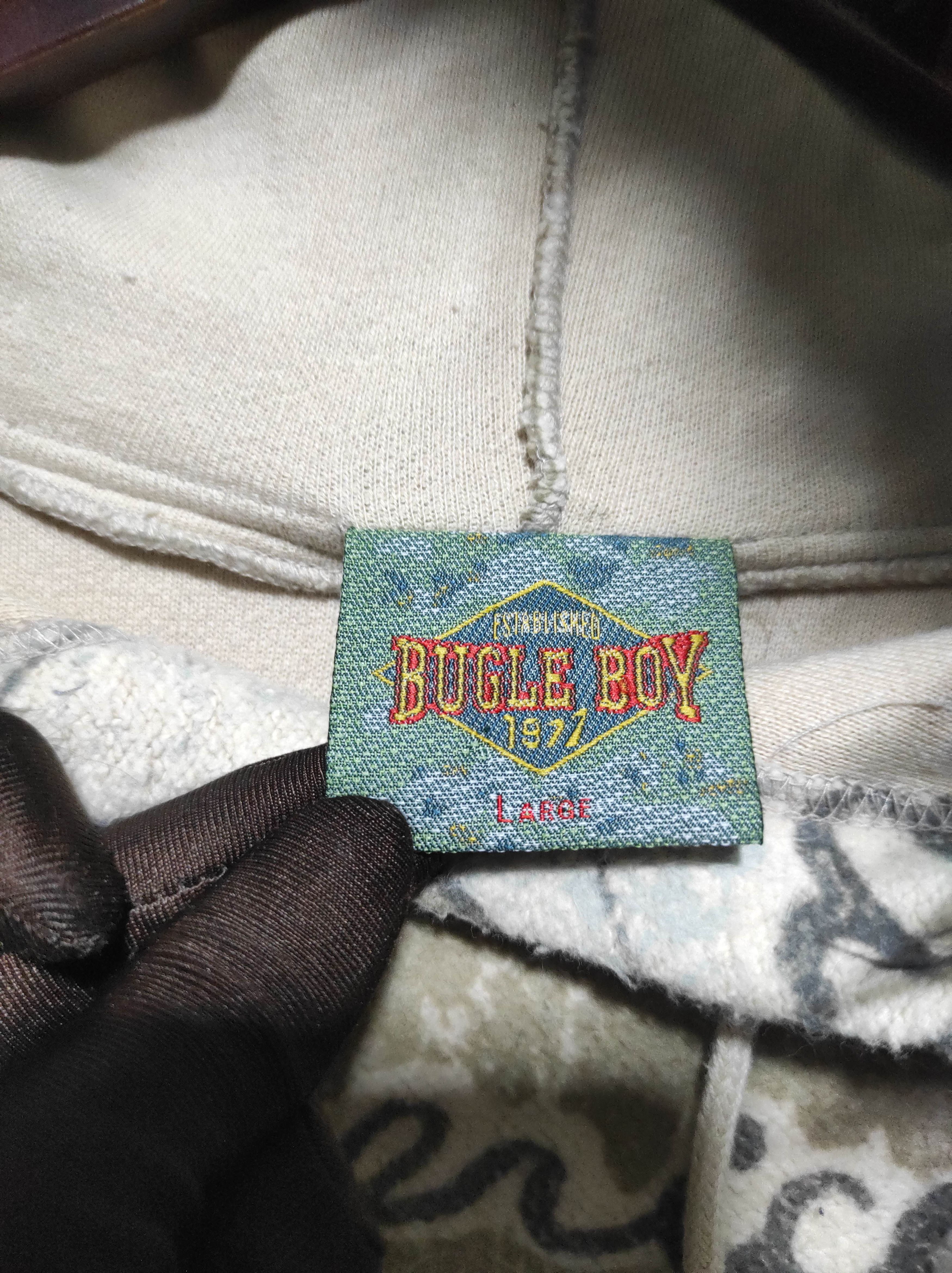 Bugle Boy Vintage Bugle Boy Map Fullprint Fur Hoodie i6w9 LBG style Size US L / EU 52-54 / 3 - 5 Thumbnail