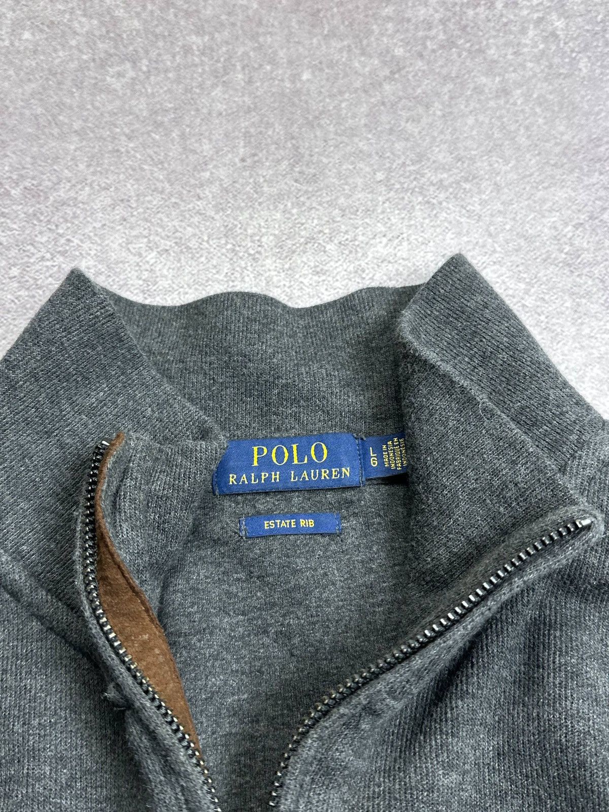 Polo Ralph Lauren Vintage Polo Ralph Lauren Estate Rib Quarter Zip Sweater L Size US L / EU 52-54 / 3 - 8 Thumbnail