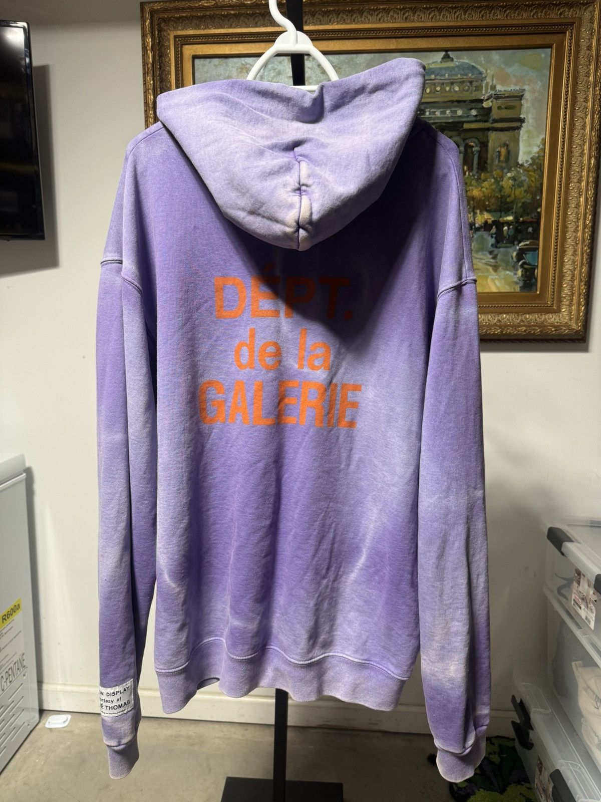 Gallery Dept. Gallery Dept French Zip Up Hoodie - Purple Size US XL / EU 56 / 4 - 2 Thumbnail