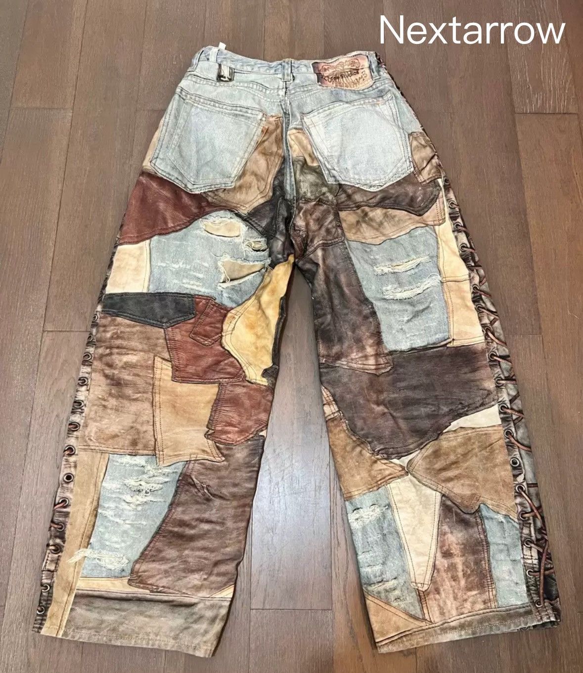 Acne Studios Acne studios 3D printed patch stitching jeans Size US 44 / EU 60 - 2 Thumbnail