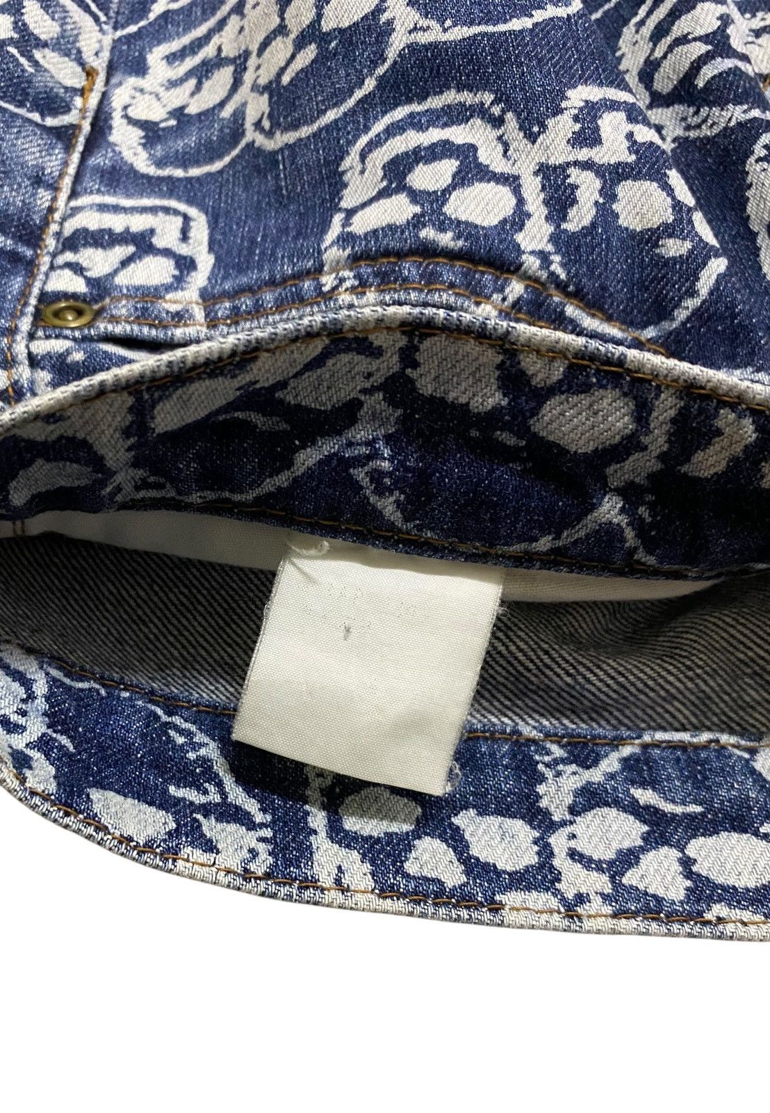 Hysteric Glamour Very Rare Vintage Hysteric Glamour Skull Print Jeans 1999s Size US 28 / EU 44 - 10 Thumbnail