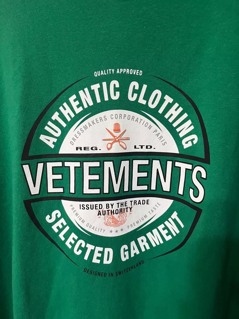 Vetements Vetements 20ss Heineken Short Sleeve Size US XS / EU 42 / 0 - 2 Thumbnail