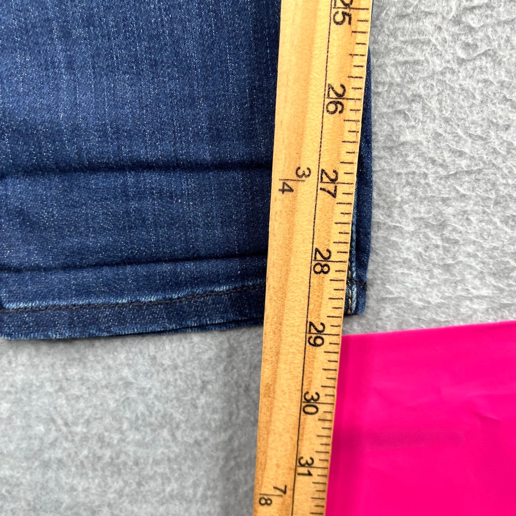 Armani Exchange Armani Exchange Jeans Leggings Pants Womens 30 Blue Denim Distressed 5-Pocket Logo Skinny Jeans Womens Size 30" / US 8 / IT 44 - 4 Thumbnail