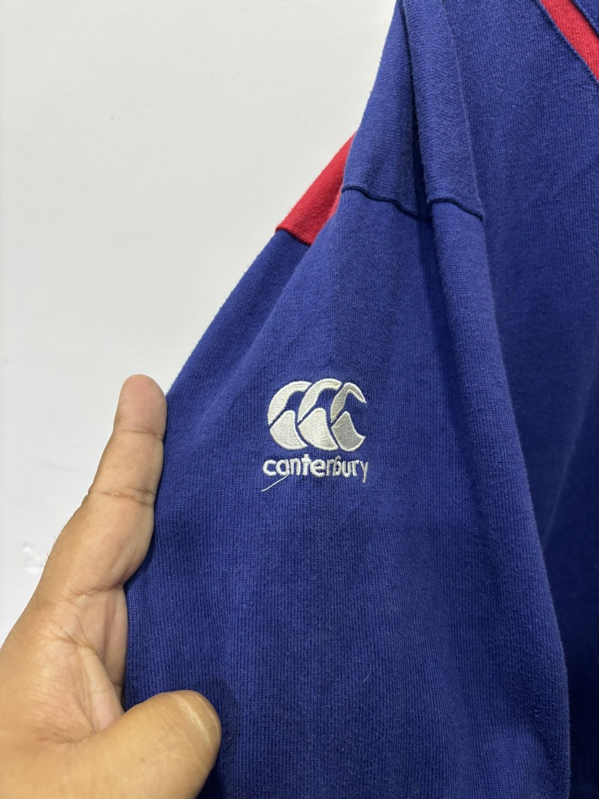 Vintage Vintage Canterbury Goulburn Old Boys Rugby Shirt Size US XL / EU 56 / 4 - 4 Thumbnail