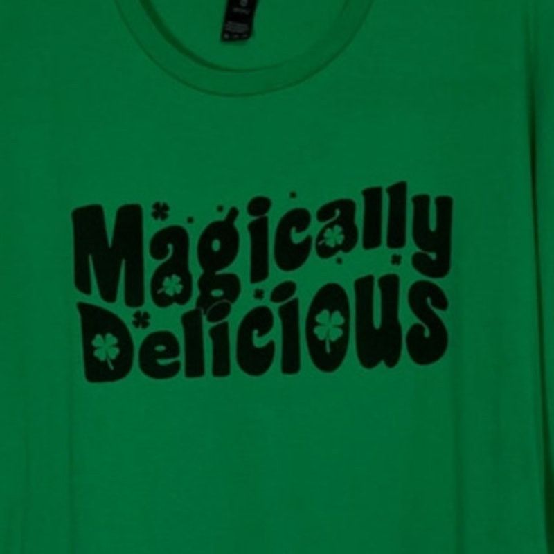 Gildan Gildan Magically Delicious St. Patrick’s Day T-shirt 2XL Size XXL / US 16-18 / IT 52-54 - 6 Thumbnail