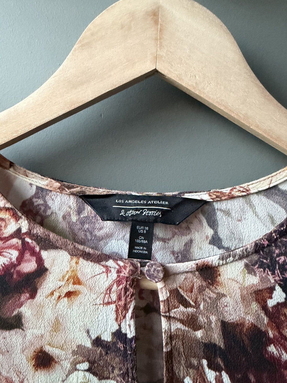 & Other Stories & Other Stories Floral Babydoll Dress Romantic Flowy Size M / US 6-8 / IT 42-44 - 4 Thumbnail