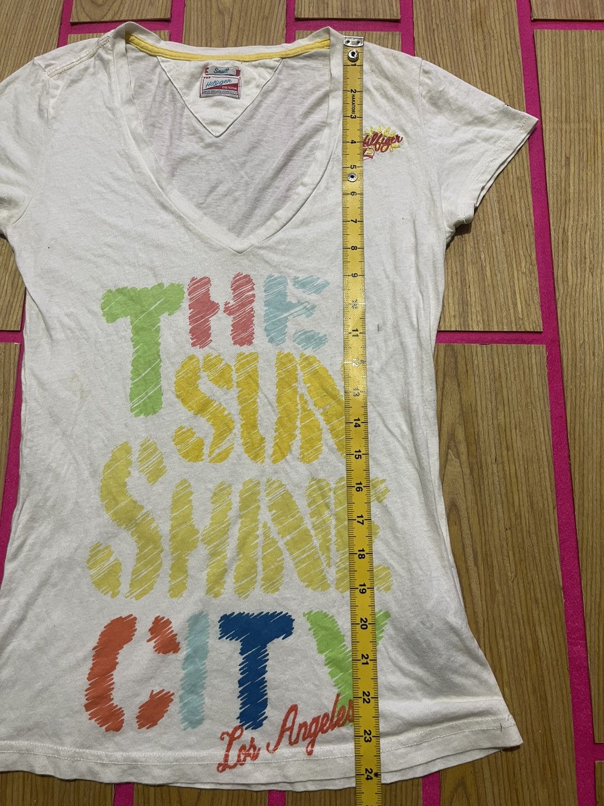 If Six Was Nine Y2K HILFIGER WOMEN'S short sleeve tshirt Size S / US 4 / IT 40 - 9 Thumbnail