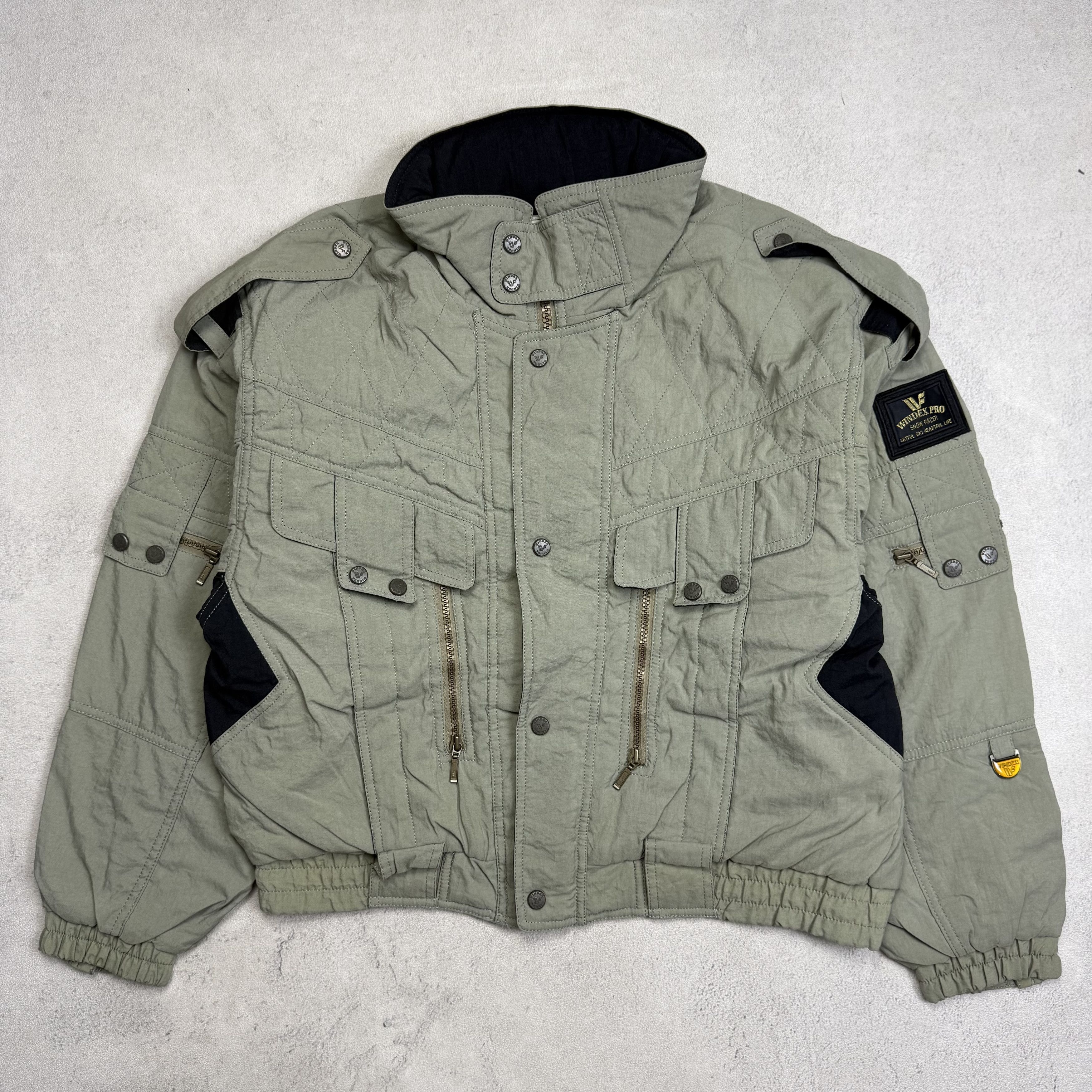 Vintage Vintage Windex Pro Snow Racer Jacket Size US L / EU 52-54 / 3 - 3 Thumbnail