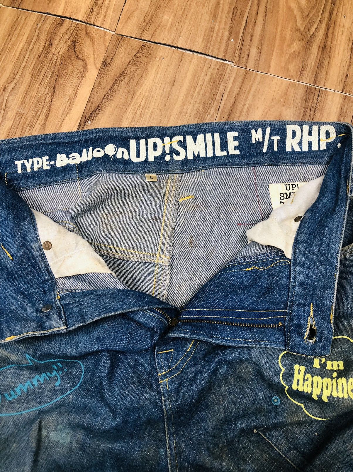 Other Up smile Denim Jeans (33) Size US 32 / EU 48 - 12 Thumbnail