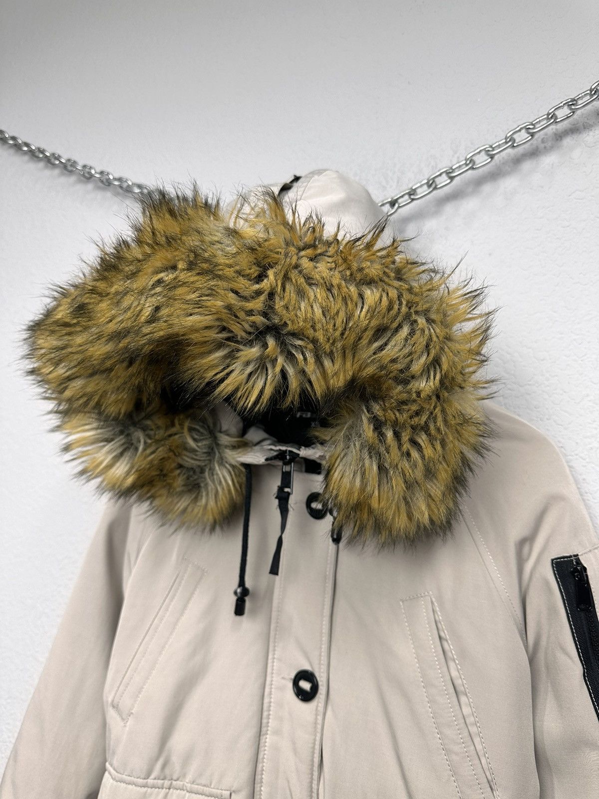 If Six Was Nine Vintage Ifsixwasnine Jacket Fur Mexx LGB Y2K Rare Kapital Size XS / US 0-2 / IT 36-38 - 4 Thumbnail