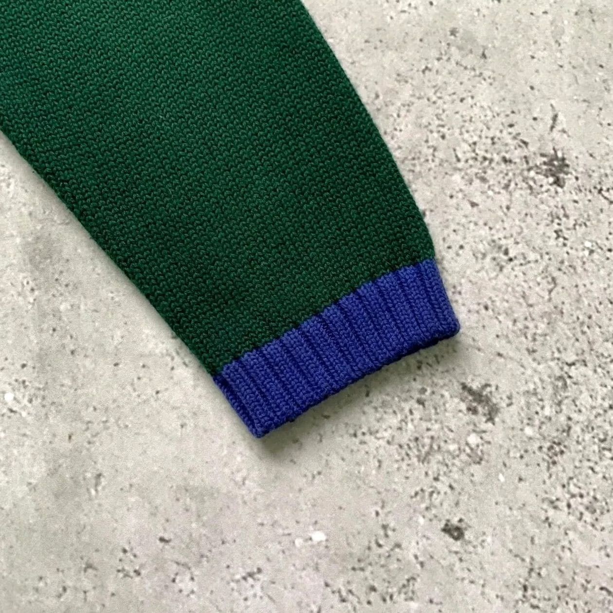 Yves Saint Laurent SAINT LAURENT MEN GREEN KNIT SWEATER YSL SWEATSHIRT M Adult Crew Neck Pullover Size US M / EU 48-50 / 2 - 6 Thumbnail