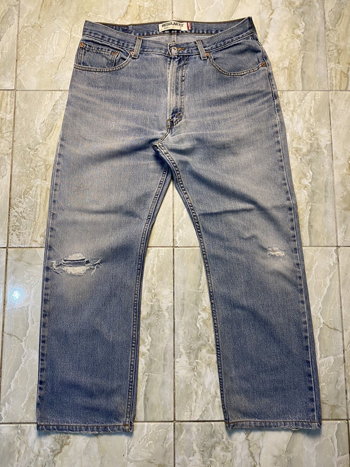 Levi's LEVIS 505 REGULAR FIT Size US 34 / EU 50 - 2 Thumbnail