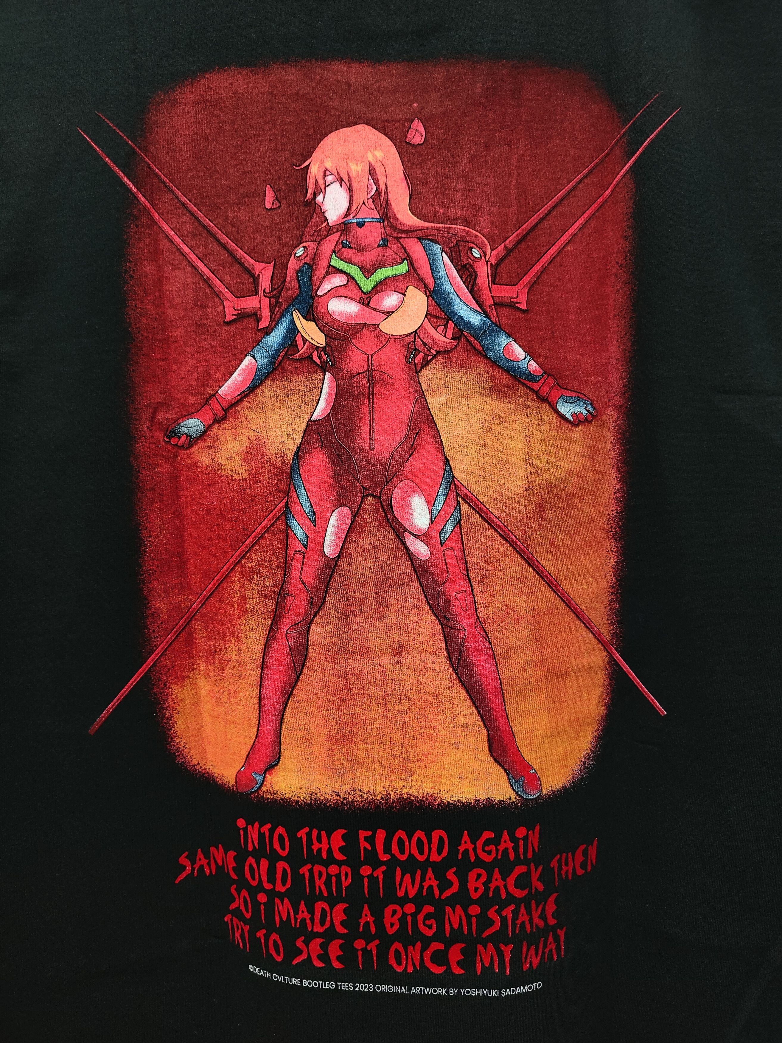 Anime Neon Genesis Evangelion Asuka T-shirt Size US XL / EU 56 / 4 - 5 Thumbnail