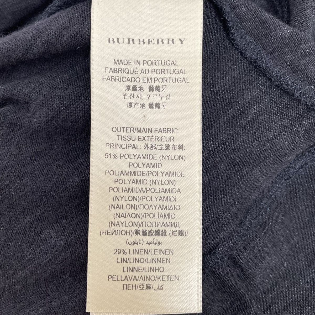 Burberry Burberry Black Loose Dress K26WX Size S / US 4 / IT 40 - 6 Thumbnail
