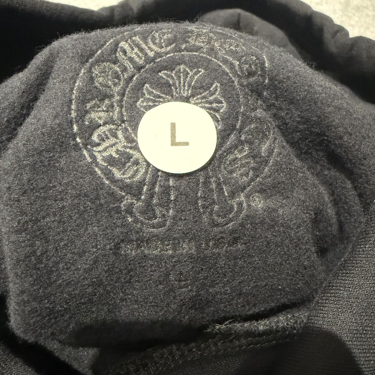 Chrome Hearts Chrome Hearts Black& Gold Glitter Script Hoodie Size US L / EU 52-54 / 3 - 6 Thumbnail