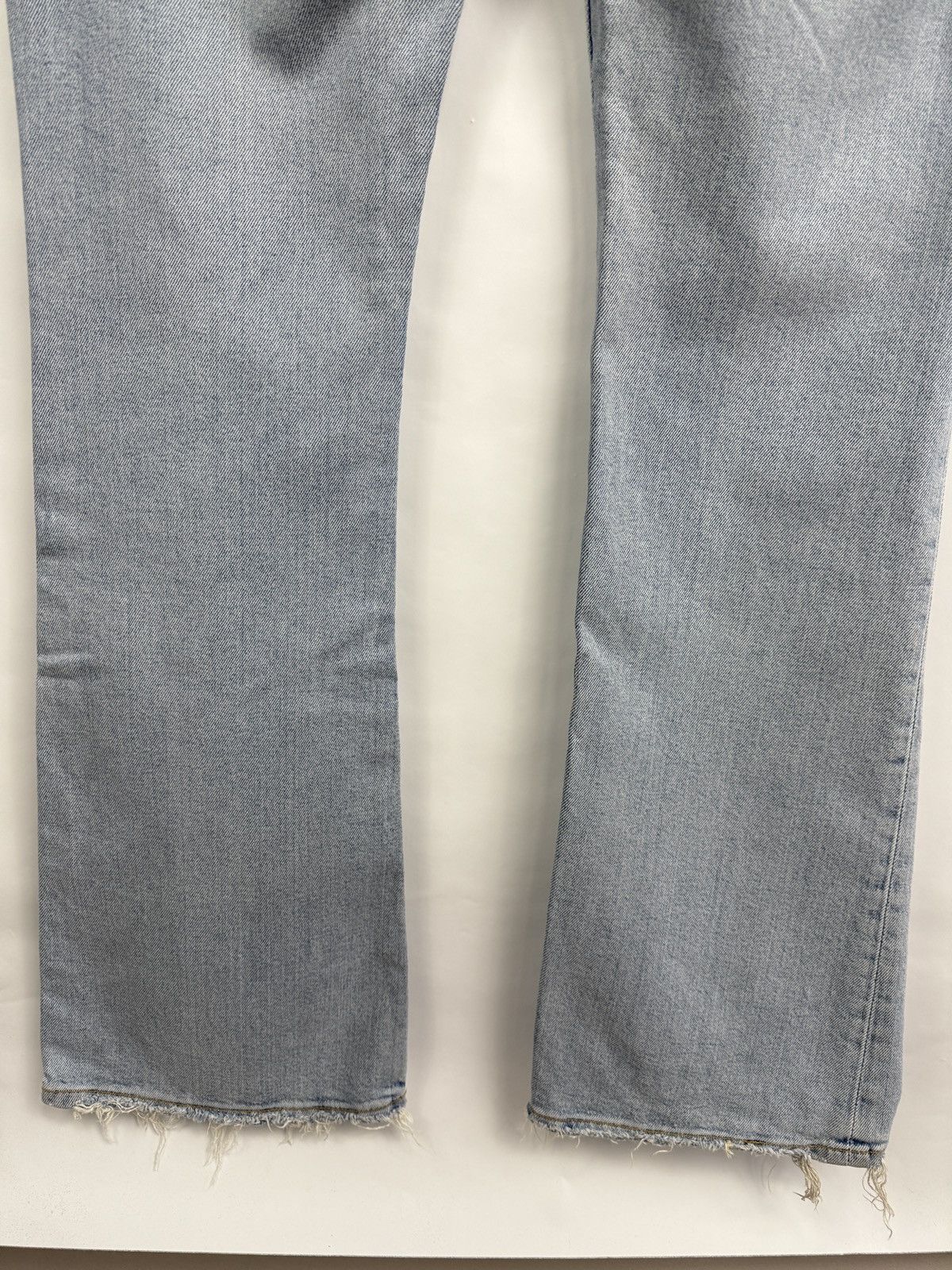 Acne Studios 🇺🇸 Acne Studios Width Flare Jeans Lita Indigo Fray Flared Size 27" / US 4 / IT 40 - 12 Thumbnail