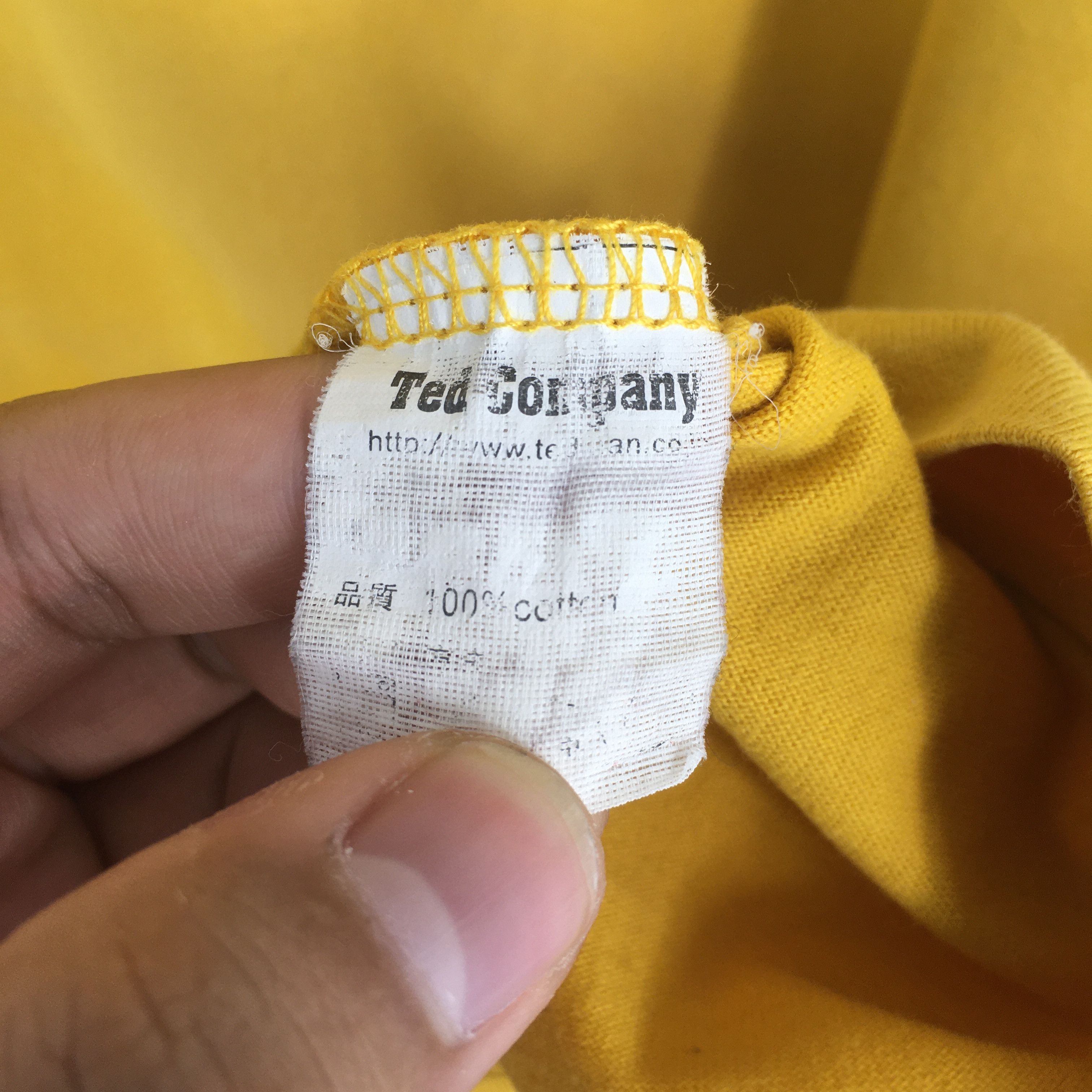 Other Vintage Ted Company Tedman Take 5 Yellow T shirt Medium Size US M / EU 48-50 / 2 - 6 Thumbnail