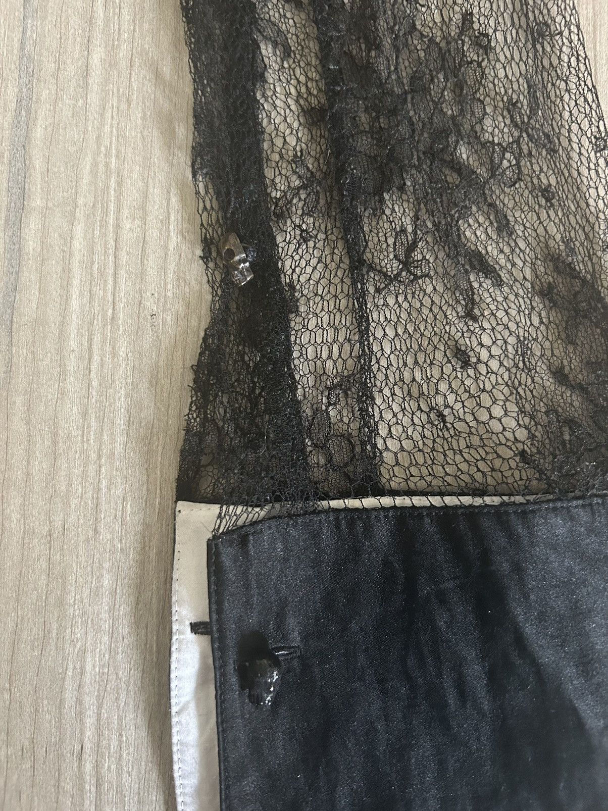 If Six Was Nine IFSIXWASNINE TXS4 LACE SILK BLOUSE Size US S / EU 44-46 / 1 - 6 Thumbnail
