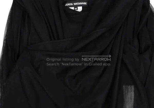 Comme des Garcons Comme Des Garcons Black Retro Ruffled Camisole Top Size M / US 6-8 / IT 42-44 - 5 Thumbnail