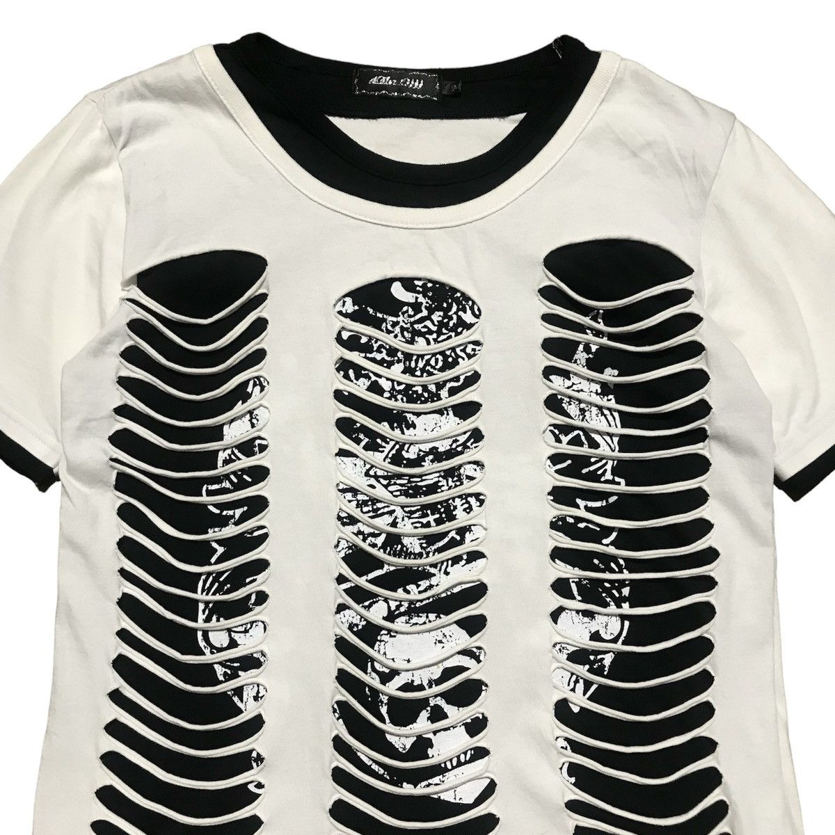 14th Addiction × If Six Was Nine × Le Grande Bleu (L.G.B.) Reito Tee Poem Double Layer Ifsixwasnine Gothic Punks Style Size US M / EU 48-50 / 2 - 4 Thumbnail