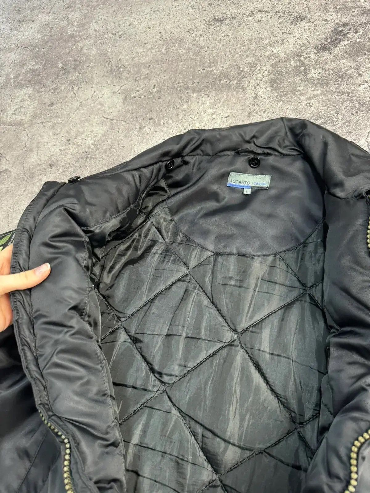 Japanese Brand × Vintage VINTAGE Y2K MA 1 intermediate Bomber Alpha Industies jacket Size US L / EU 52-54 / 3 - 8 Thumbnail