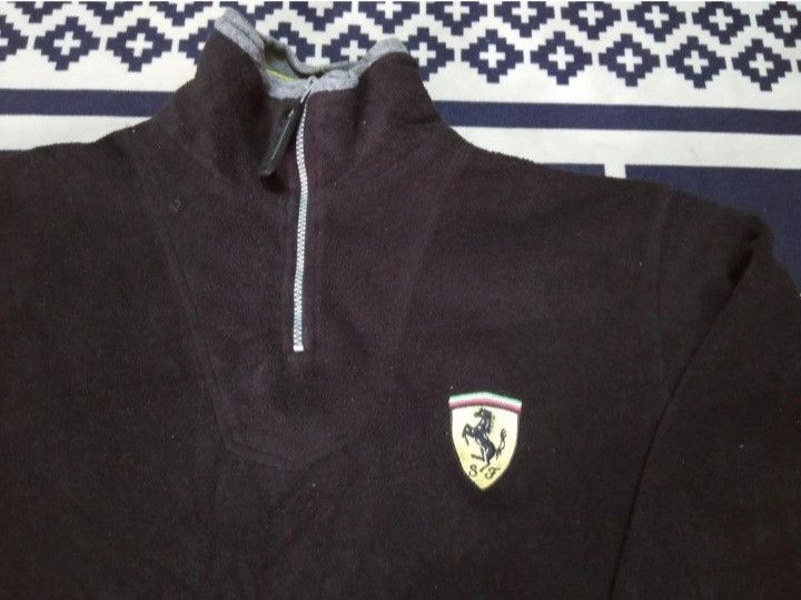 Ferrari Ferrari Half Zipper Fleece Sweater Size US S / EU 44-46 / 1 - 3 Thumbnail