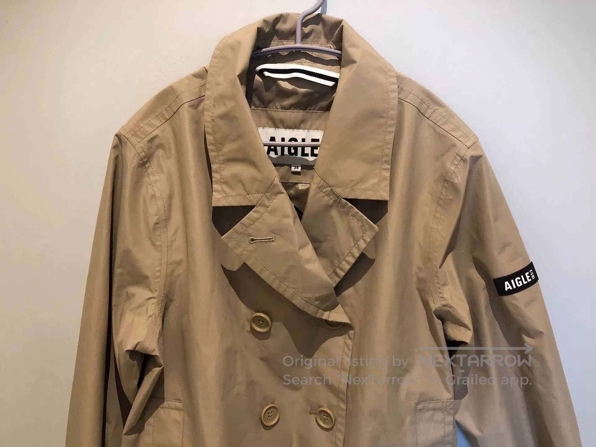 Aigle AIGLE Women's GTX Waterproof Trench Coat. Size S / US 4 / IT 40 - 3 Thumbnail