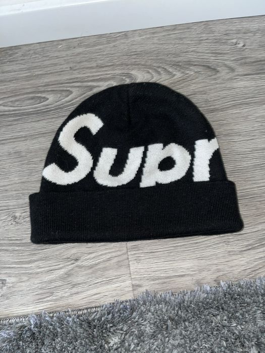 Supreme Supreme Big logo beanie | Grailed