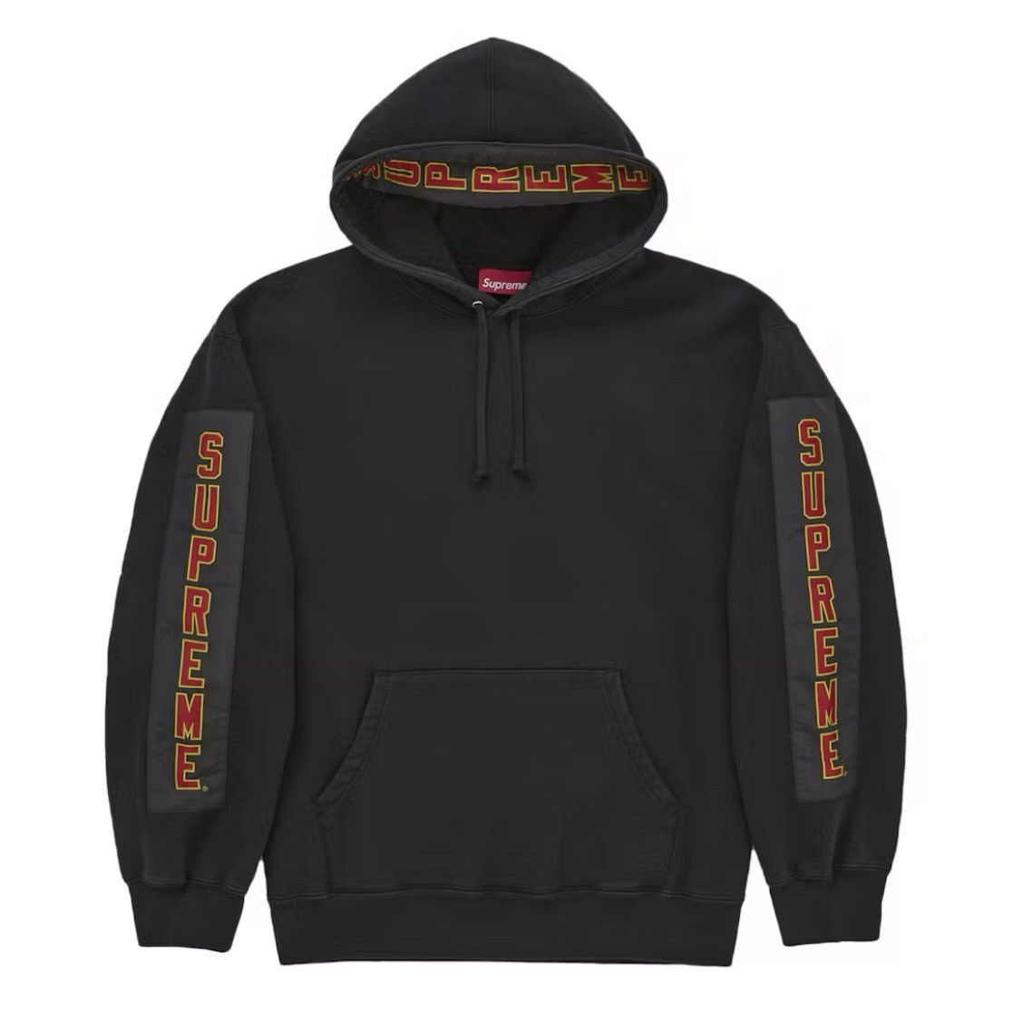 Supreme Supreme Woven Patches Hooded Sweatshirt Size US XL / EU 56 / 4 - 1 Thumbnail