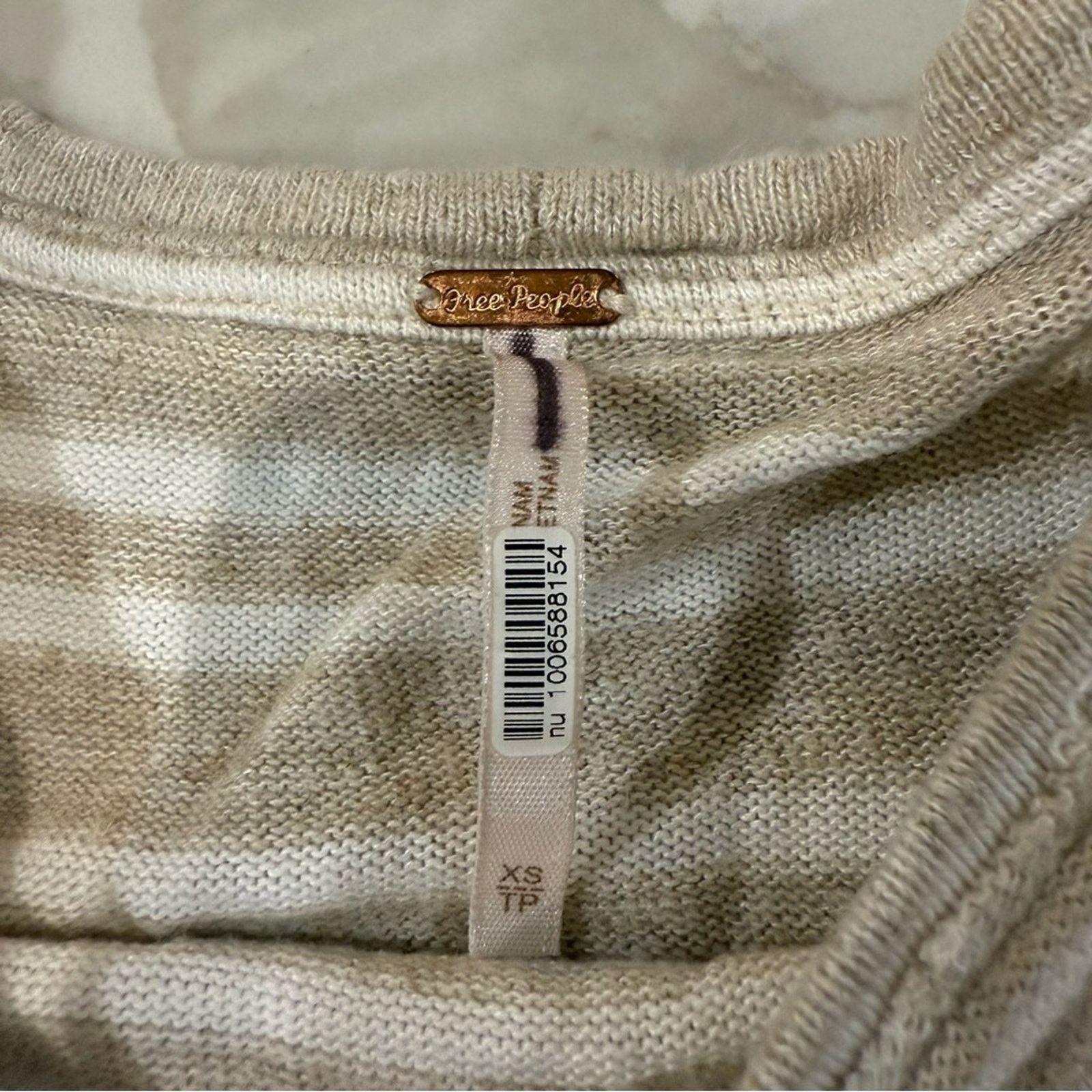 Free People Free People Read Linen Blend Tunic Dress Womens XS Size XS / US 0-2 / IT 36-38 - 6 Thumbnail