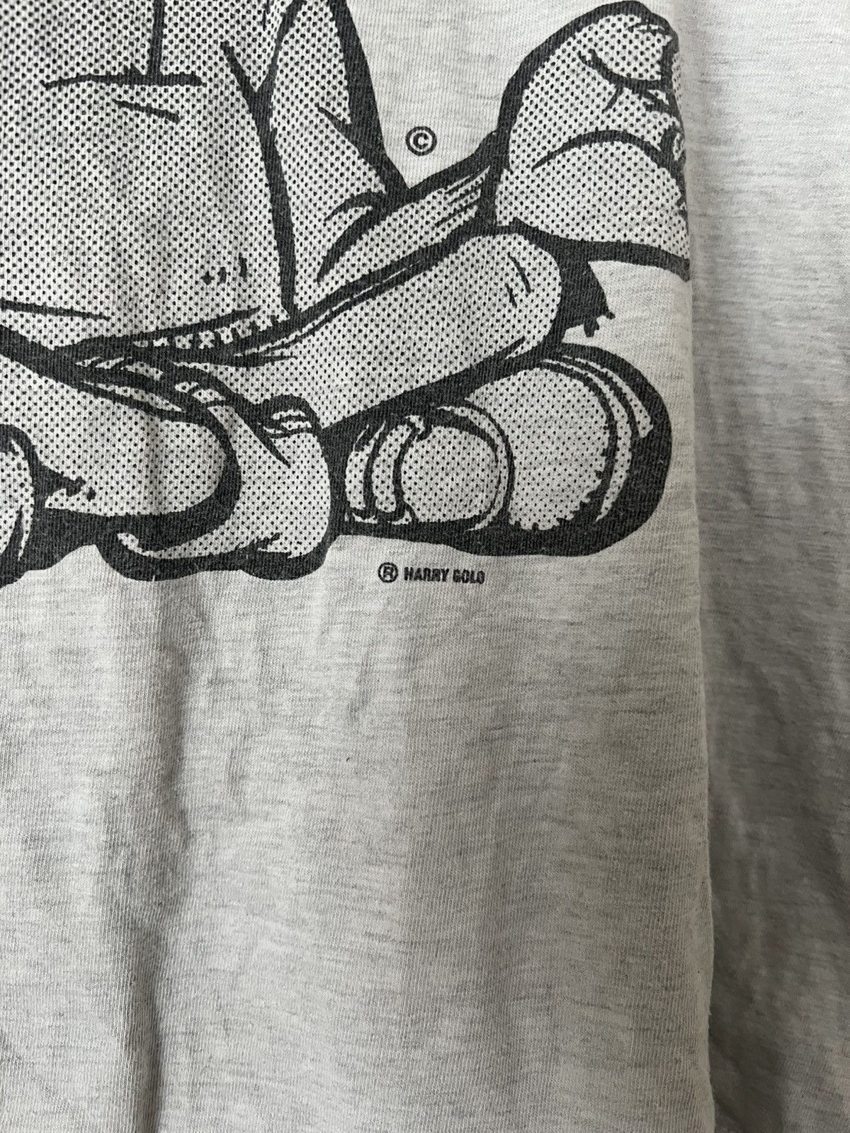 Vintage Vintage French Comic Tee “Ne Me Stressez Pas” Harry Gold 90s Size US L / EU 52-54 / 3 - 8 Thumbnail