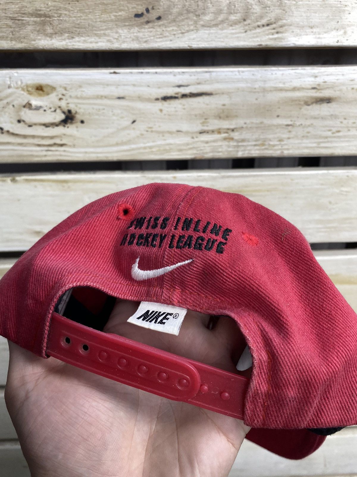 NHL × Nike × Vintage NHL Nike Swiss hockey league cap Size ONE SIZE - 4 Thumbnail